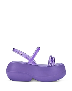 Melissa Women's Airbubble Platform Sandals In Lilac