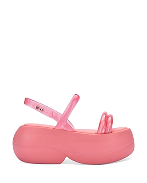 Shop Melissa Women's Airbubble Platform Sandals In Pink