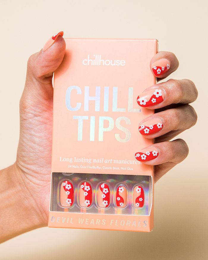 Chillhouse Devil Wears Florals Press On Nails Bloomingdale's