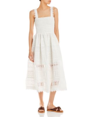 Waimari Varadero Mixed Lace Midi Dress | Bloomingdale's Women