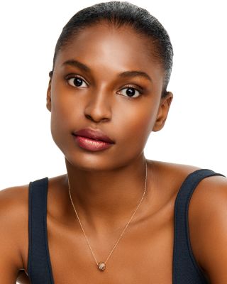 14K Yellow Gold Love Knot Necklace, 18" 