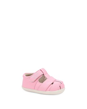 See Kai Run Mary Jane shoes tan suede w/ pink size 3 infant