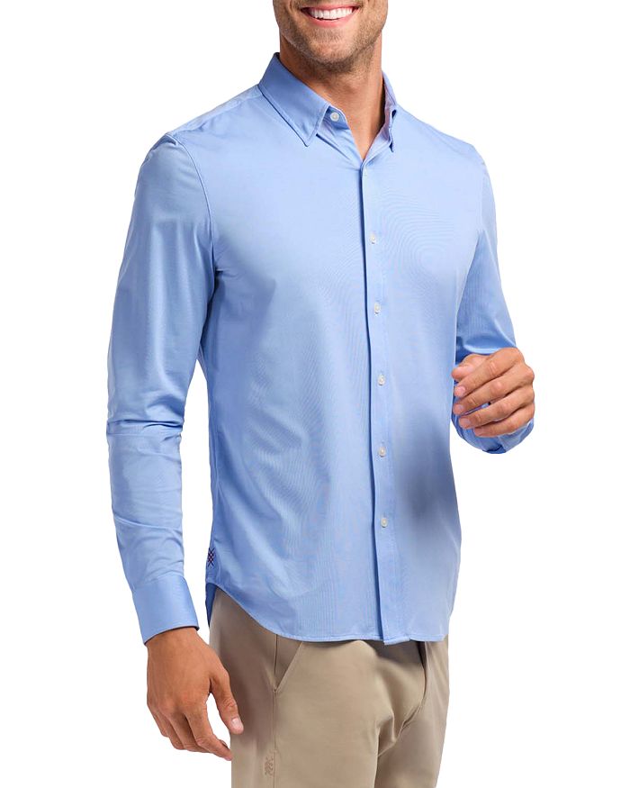 Rhone Commuter Stretch Solid Regular Fit Dress Shirt | Bloomingdale's