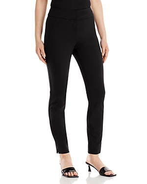 Lafayette 148 Stretch Twill Manhattan Skinny Ankle Pant In Black
