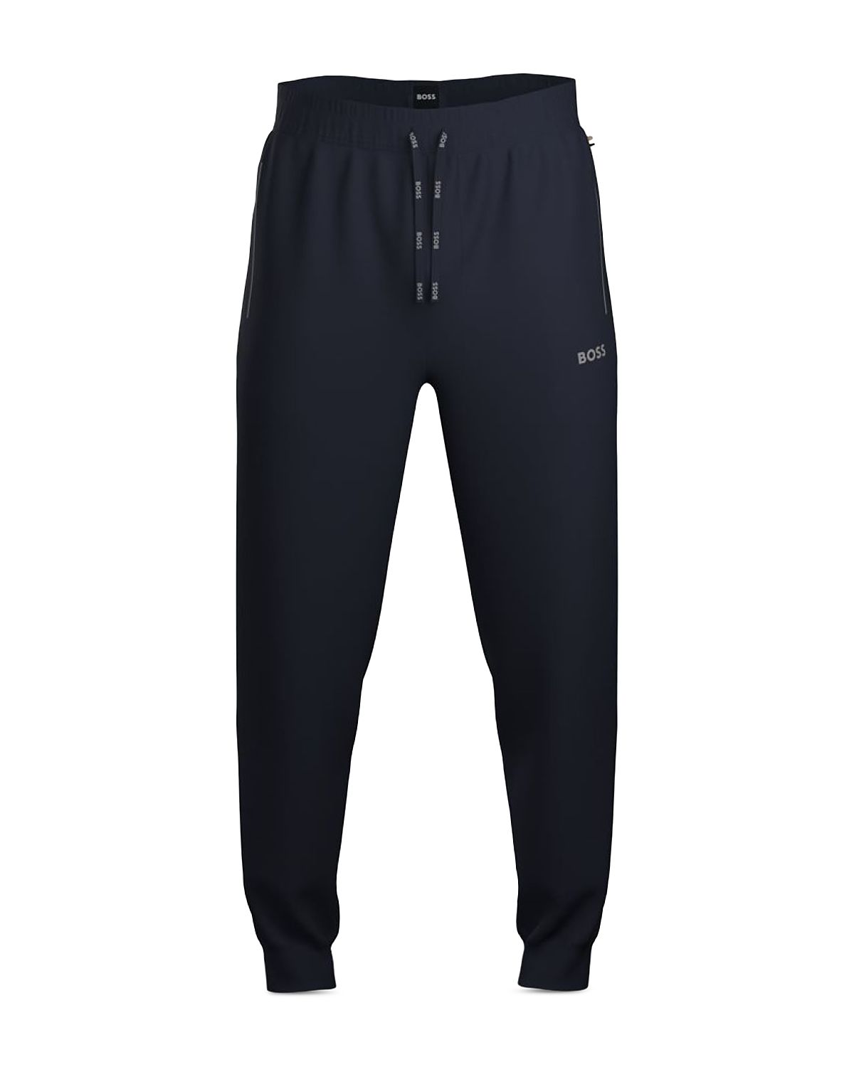 Boss Mix & Match Cotton Blend Logo Print Joggers Regular Fit
