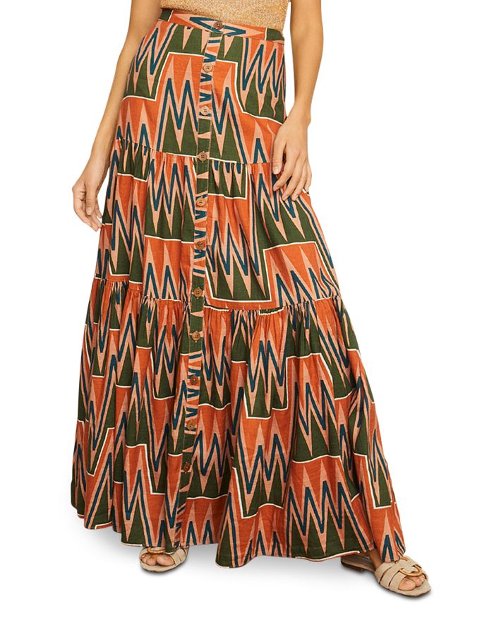 veronica beard sundance maxi skirt