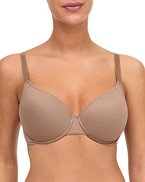 Chantelle Basic Invisible Memory Foam Bra 1241 In Hazelnut