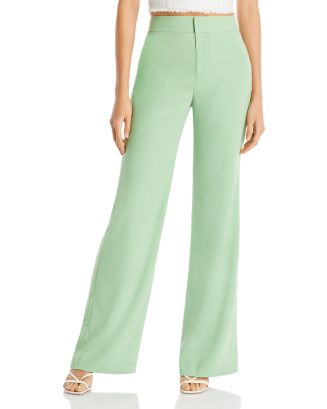 Alice and Olivia Deanna High Waist Bootcut Pants | Bloomingdale's