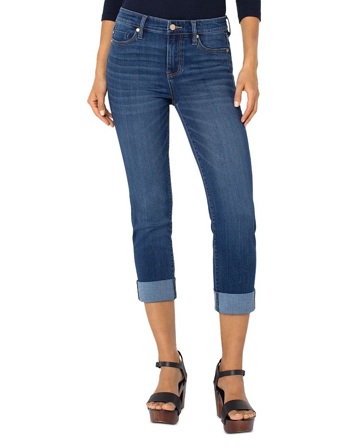 Liverpool Los Angeles Skinny Roll Cuff Cropped Jeans in Sartell ...