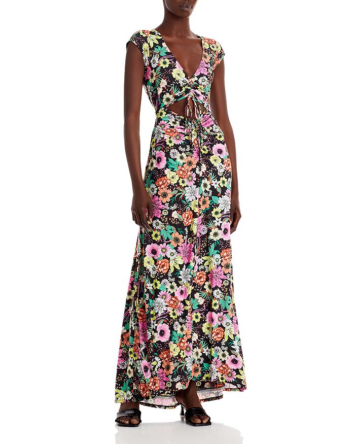 AFRM Lizette Cutout Maxi Dress | Bloomingdale's