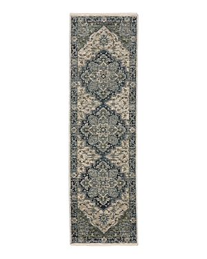 Oriental Weavers Aberdeen 051g1 Runner Area Rug, 2'3 X 7'6 In Blue