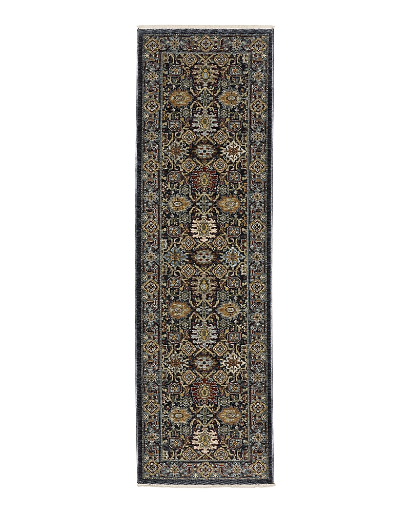 Oriental Weavers Aberdeen 4922d Runner Area Rug, 2'3 X 7'6 In Blue