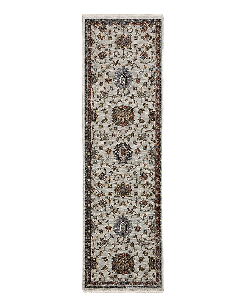 Oriental Weavers Aberdeen 751w1 Runner Area Rug, 2'3 X 7'6 In Ivory