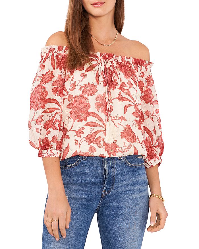 Vince camuto off shop the shoulder top