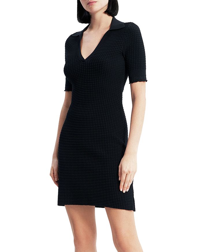 Theory Textured Polo Dress | Bloomingdale's