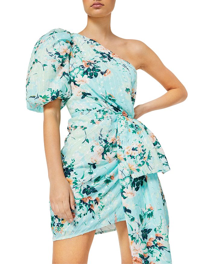 Elliatt Esteem One Shoulder Floral Print Dress Bloomingdale s