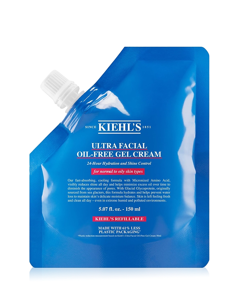 Kiehl's Since 1851 1851 Ultra Facial Oil Free Gel Cream Refill Pouch 5.07 Oz.