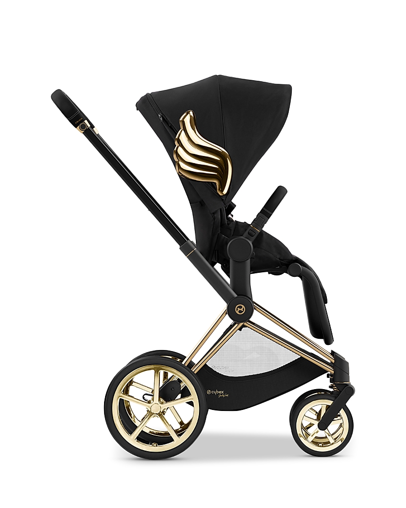 Cybex Priam 4 Stroller - Jeremy Scott Wings In Black/gold
