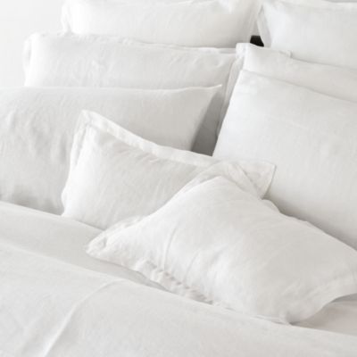 Stonewashed Linen Boudoir Sham - Exclusive