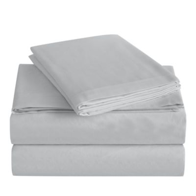 Charisma - 310-Thread Count Cotton Sateen Wrinkle-Free California King Sheet Set