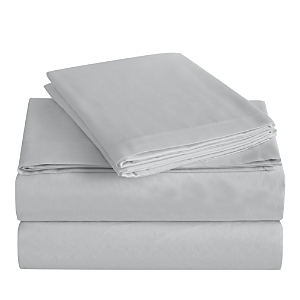 Charisma 310-thread Count Cotton Sateen Wrinkle-free California King Sheet Set In Grey