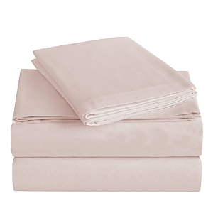 Charisma 310-thread Count Cotton Sateen Wrinkle-free California King Sheet Set In Pink
