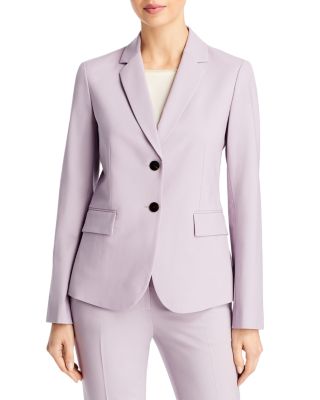 Theory Carissa Wool-Blend Blazer 
