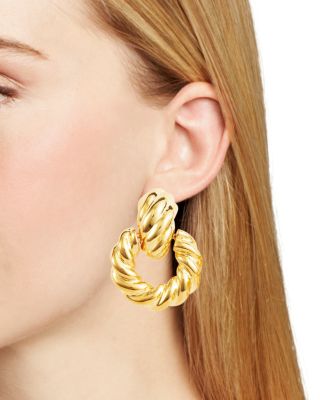 Doorknocker Clip On Earrings