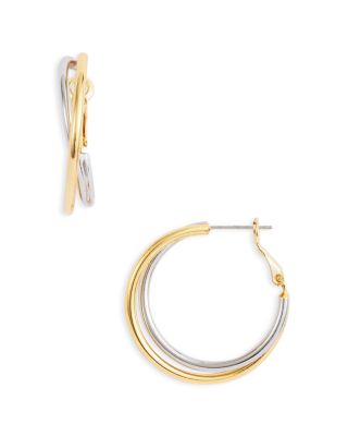 Kenneth Jay Lane - Twist Hoop Earrings