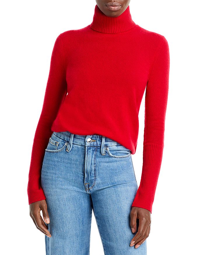Aqua Cashmere Turtleneck Sweater - 100% Exclusive In Big Apple