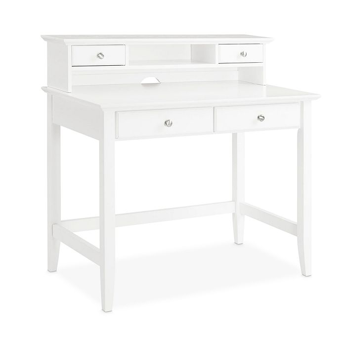 Crosley campbell hot sale white writing desk
