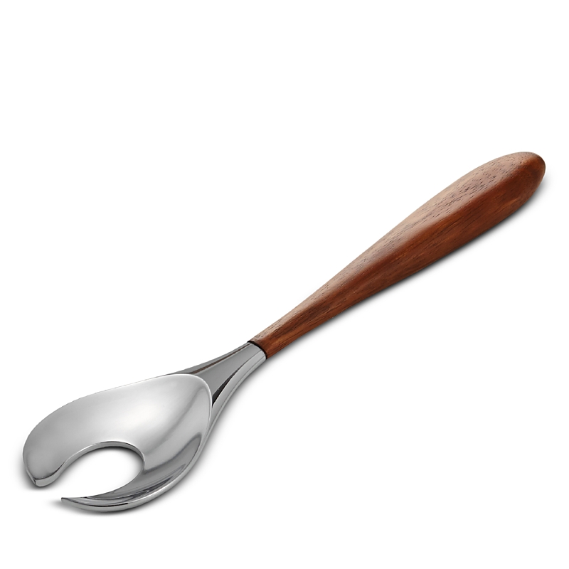 Nambe Nambé 'curvo' Serving Fork In Silver