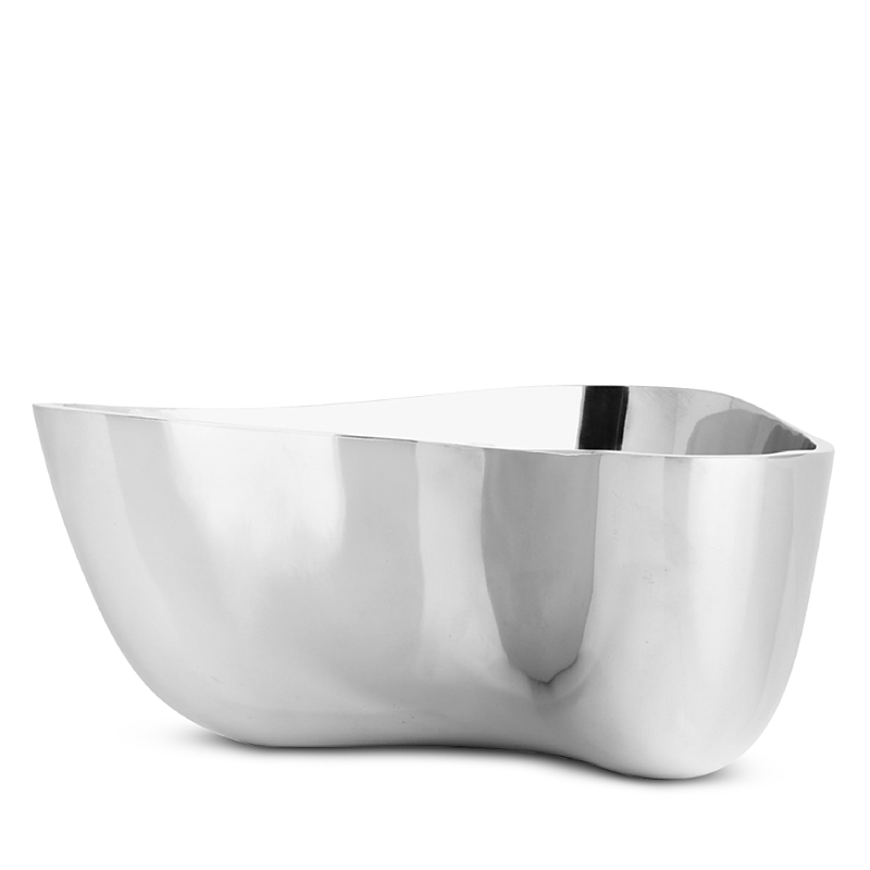 Nambe Boomerang Bowl In Gray
