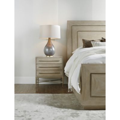 Cascade Three Drawer Nightstand