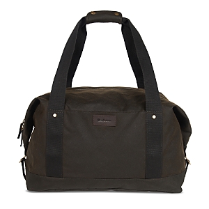 Barbour Essential Wax Holdall In Olive