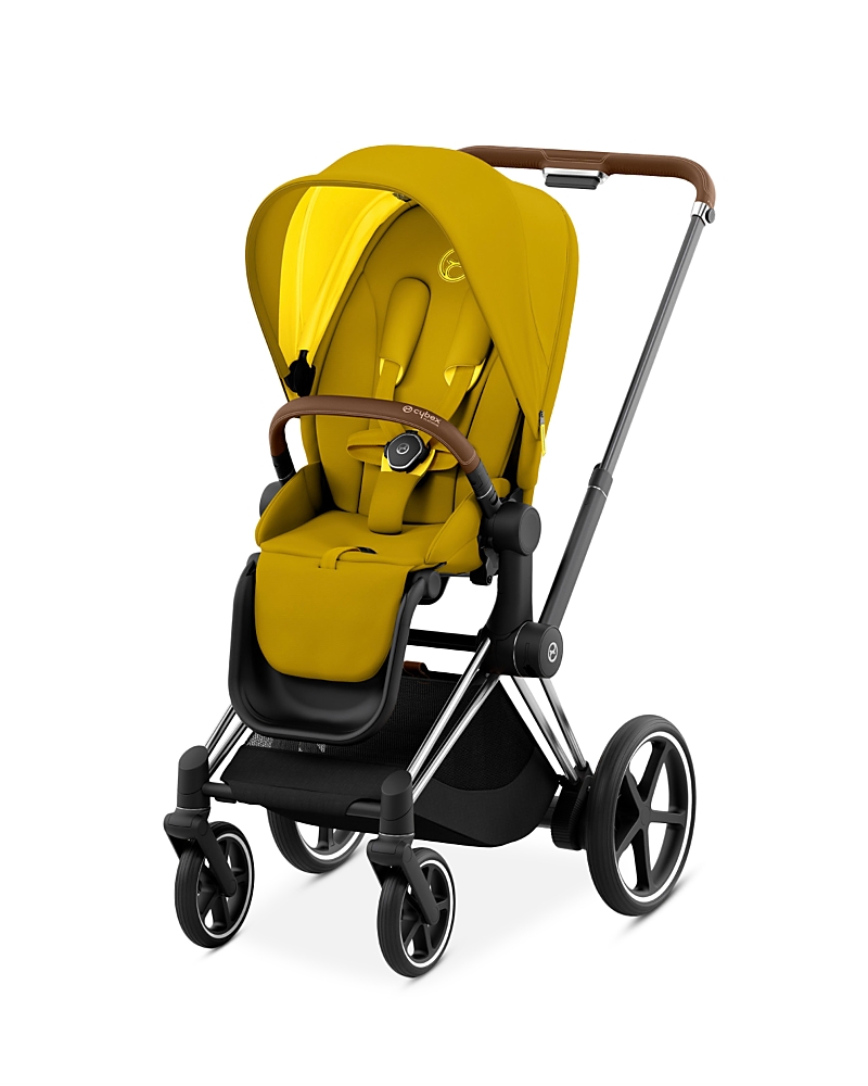 Cybex e-priam 2 Smart Stroller in Chrome/Brown