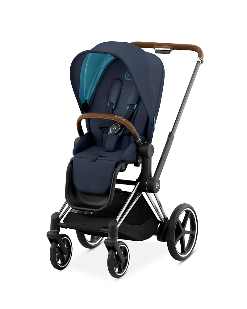 Cybex e-priam 2 Smart Stroller in Chrome/Brown