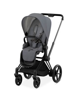 e-PRIAM 2 Smart Stroller in Matte Black