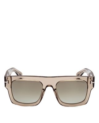  Fausto Geometric Sunglasses, 53mm