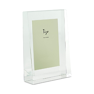 Tizo Clear Crystal Glass Pyramid-shaped 5 X 7 Picture Frame