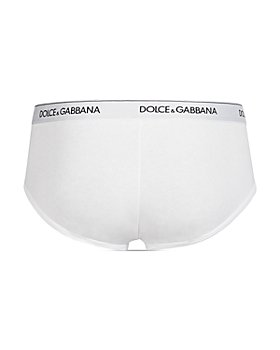 Dolce & Gabbana Mens Midi Briefs Day by Day Bi-Pack in Black 