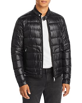 Moncler Synthetic Lappe Hooded Gilet in Blue for Men Mens Clothing Jackets Waistcoats and gilets 