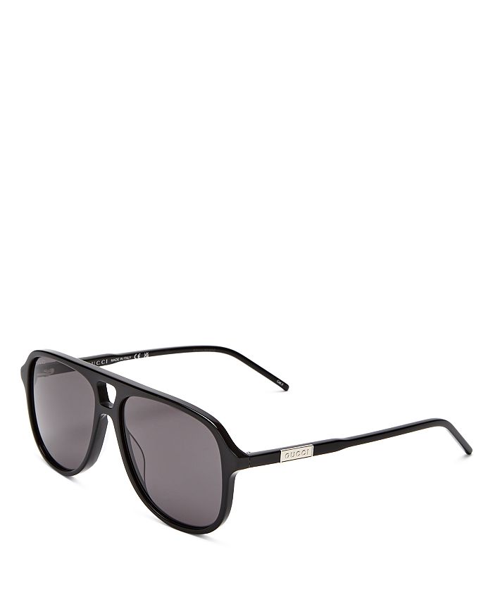 Gucci - Brow Bar Aviator Sunglasses, 57mm
