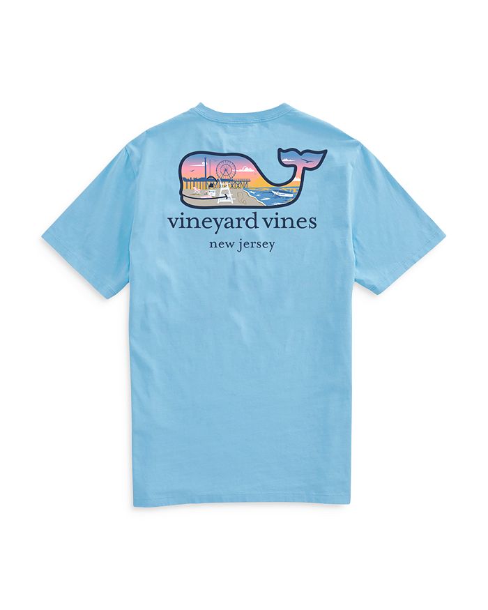 Vineyard Vines New Jersey Short Sleeve Beach Boardwalk Pocket Tee ...