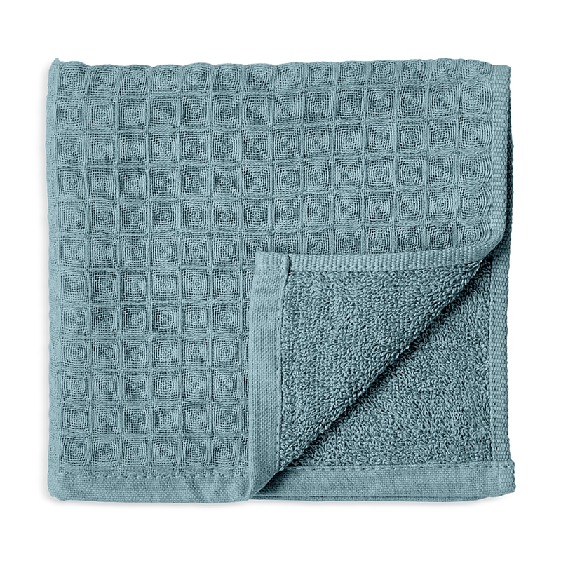 Uchino Waffle Twist Washcloth In Green