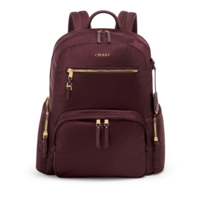 Tumi Voyageur Carson Backpack Bag Tumi Voyageur Carson Backpack Black/Gold Hardware | eBay main image 4