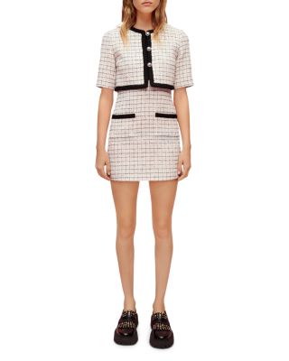 ドレス Her to - herlipto Classic Tweed Mini Dress whiteの通販 by 