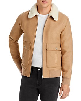 A.P.C. - Ben Fleece Collar Jacket