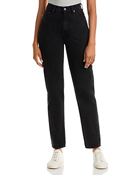 MOTHER - Twizzy High Rise Straight Leg Jeans in Smacking G