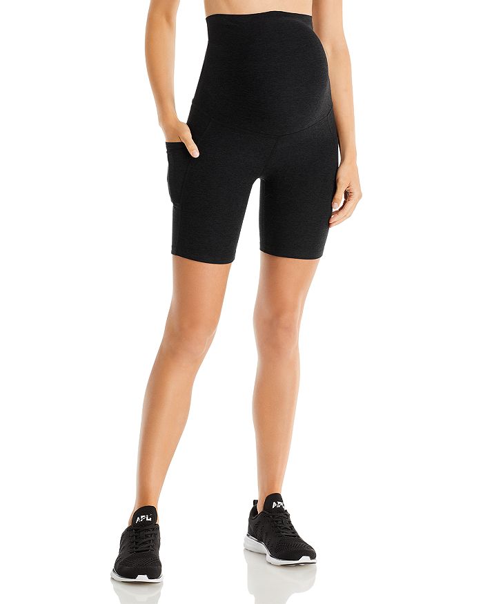 Beyond Yoga Team Pocket Maternity Bike Shorts Bloomingdale's
